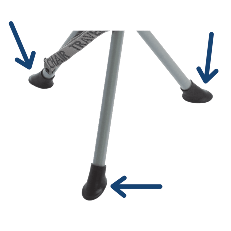 Slacker Stool Duck Feet Replacement (set of 3) - Image 2