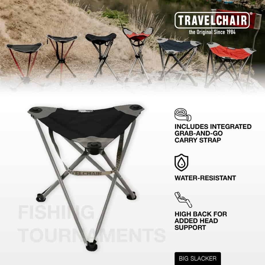 Big Slacker™ Stool Travel Chair